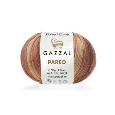 GAZZAL PAREO 10423  - 50% Хлопок, 50% Акрил 50 г/115 м