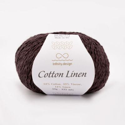 Infinity Design Cotton Linen (3161) 53% хлопок, 33% вискоза, 14%  лен 50 гр/125 м